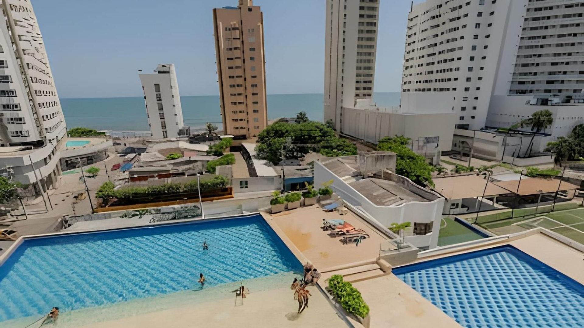 Doble Altura Y Lujoso Apto Vista Al Mar Apartamento *