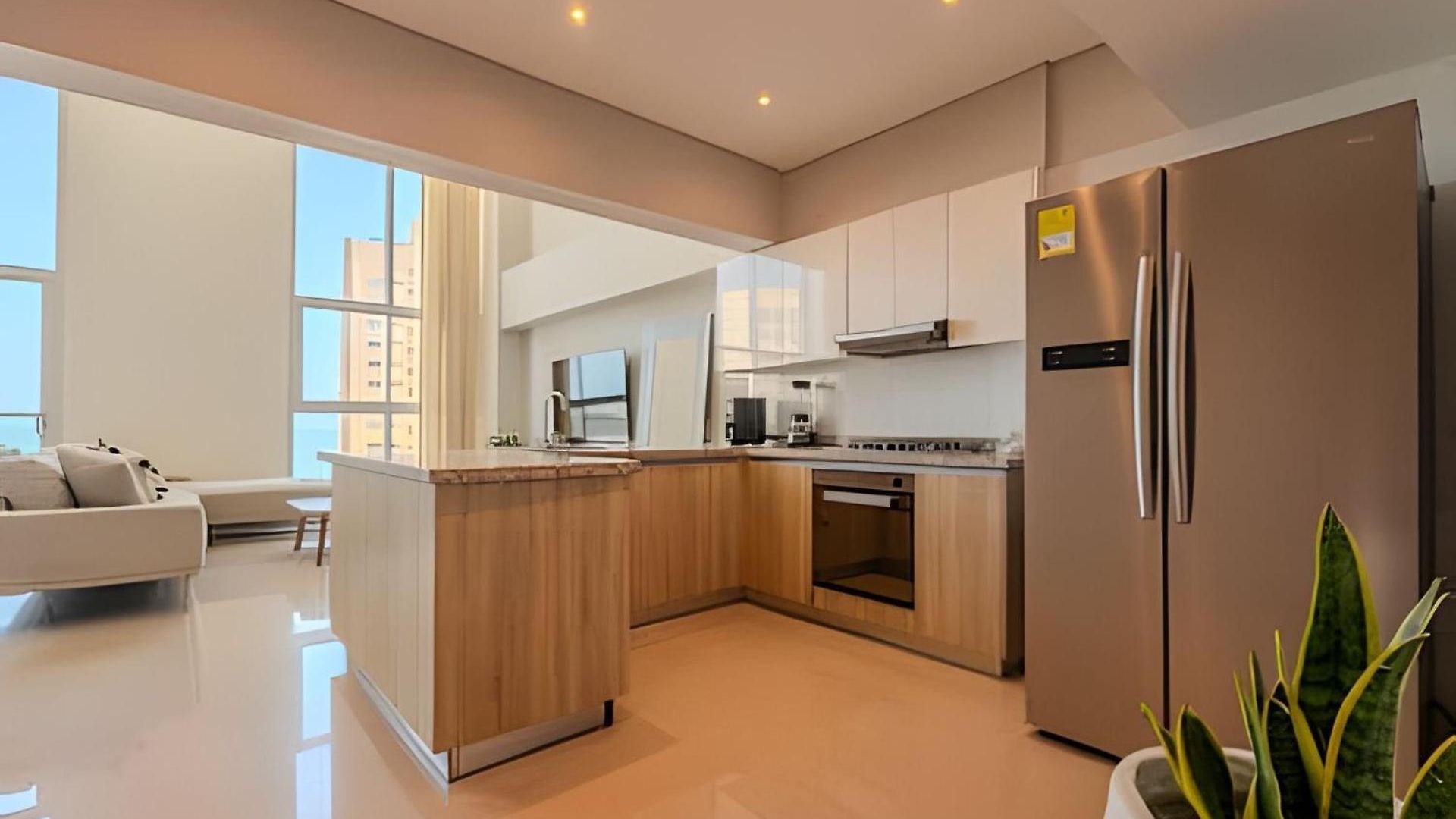 Apartamento Doble Altura Y Lujoso Apto Vista Al Mar *