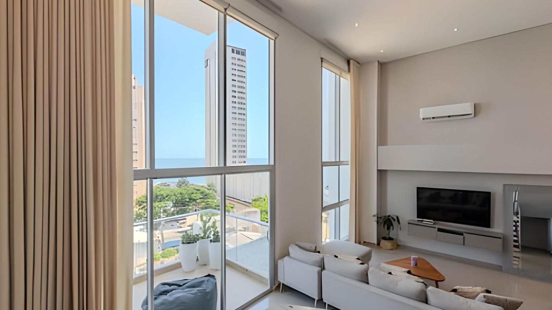 Doble Altura Y Lujoso Apto Vista Al Mar Apartamento Cartagena