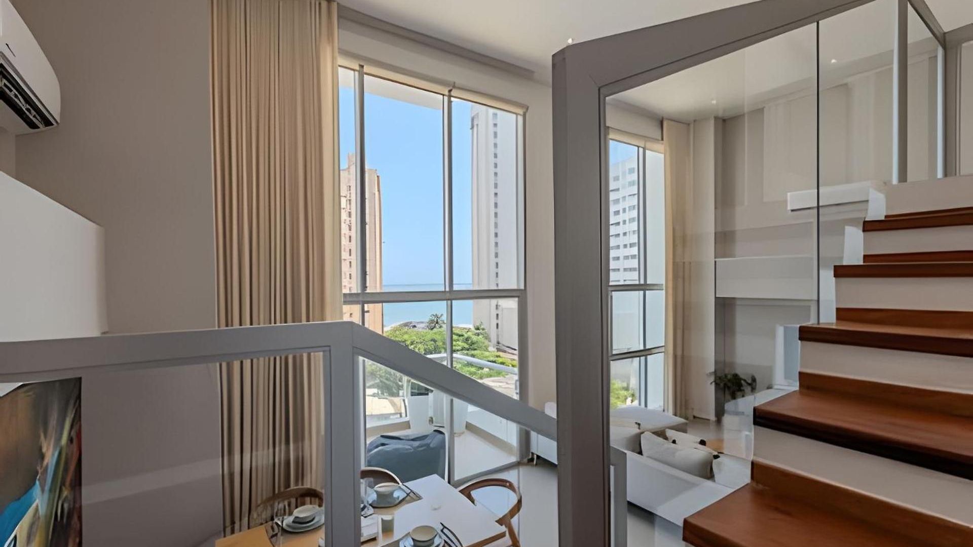 Doble Altura Y Lujoso Apto Vista Al Mar Apartamento *