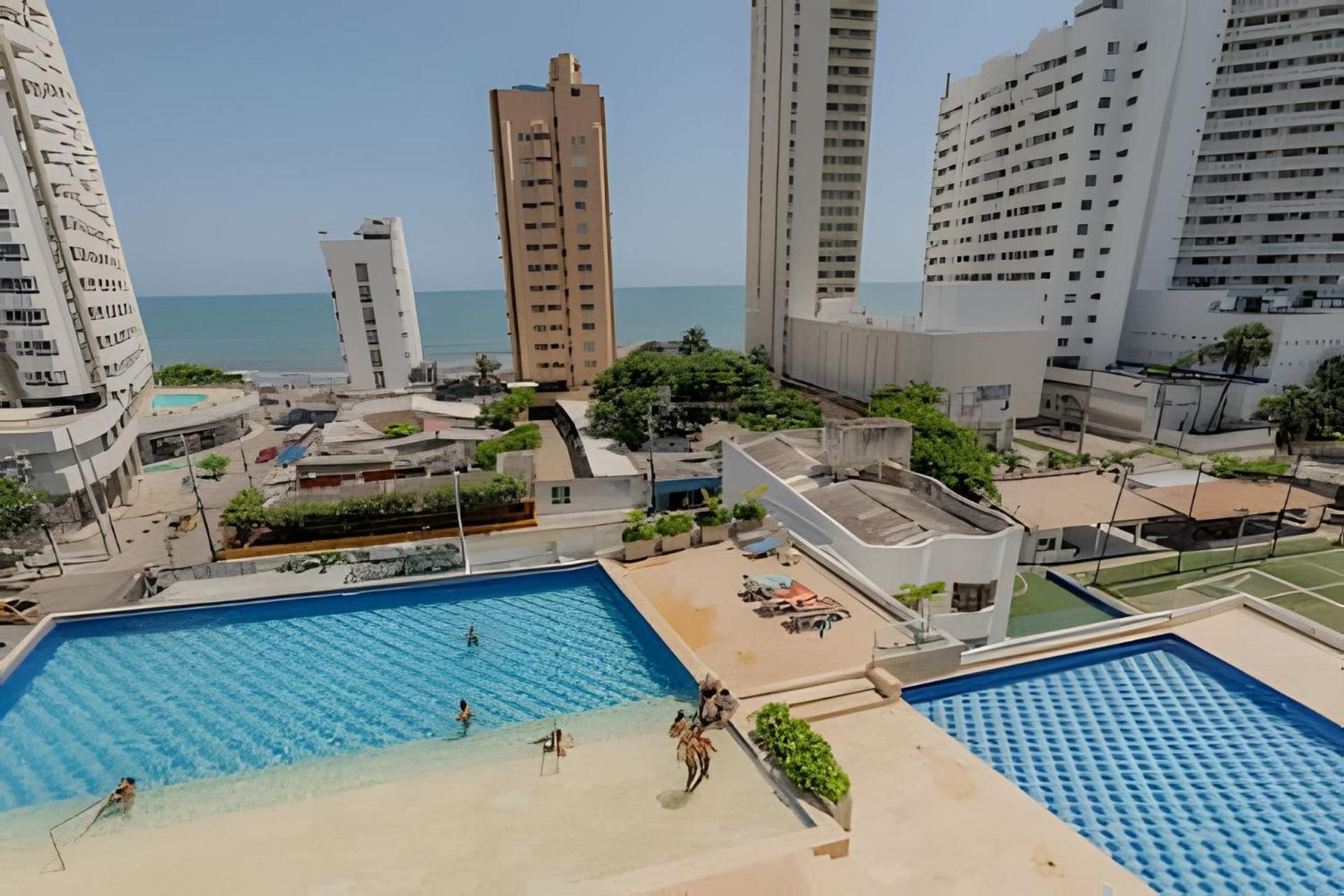 Doble Altura Y Lujoso Apto Vista Al Mar Apartamento *
